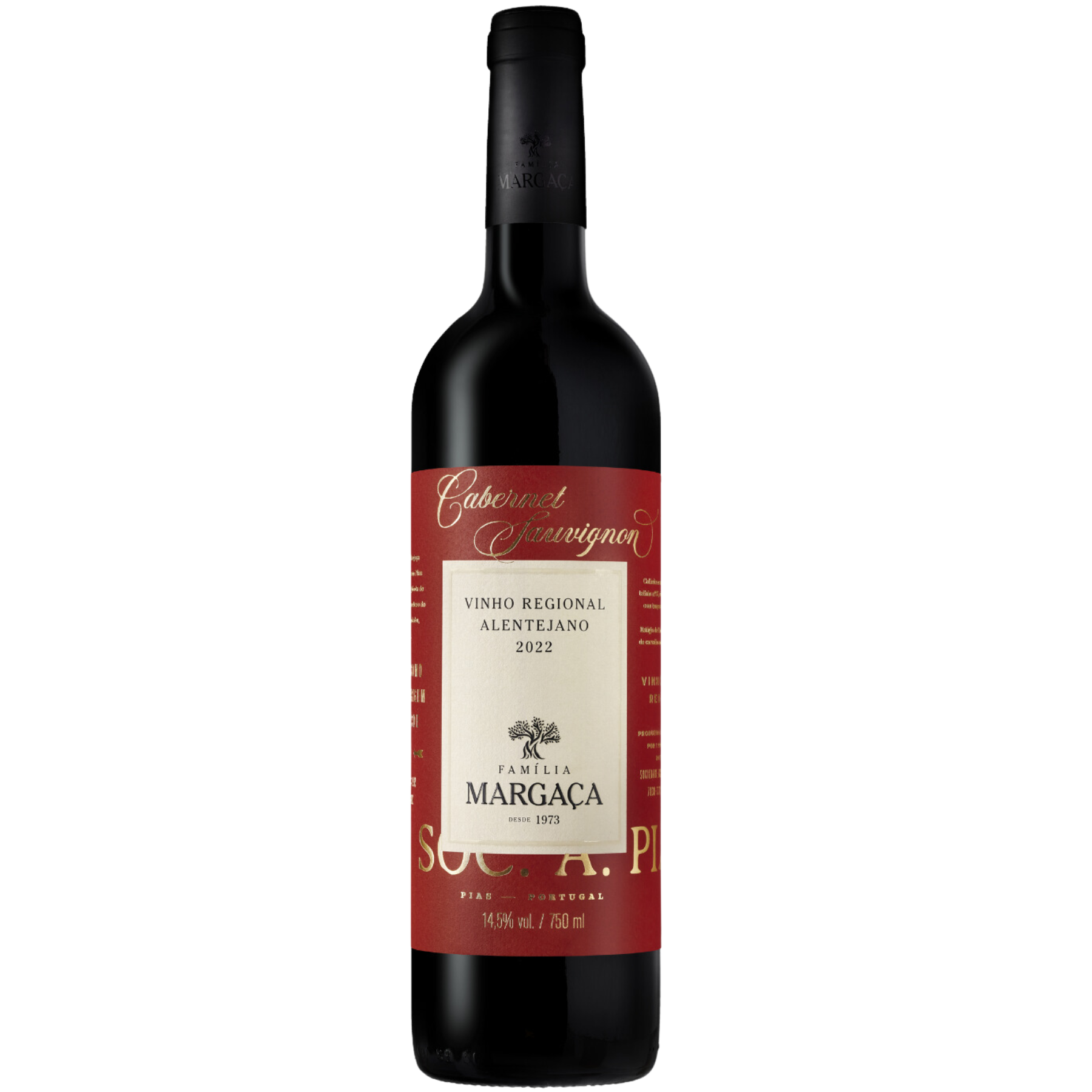 Família Margaça Cabernet Sauvignon 2022 - Vinho Tinto - Família Margaça