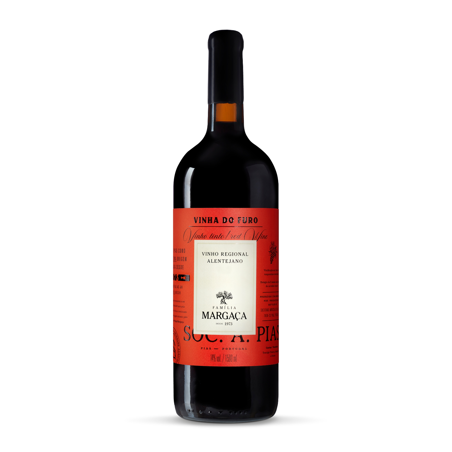 Família Margaça Vinha do Furo Tinto 1,5L 2022 - Vinho Tinto - Família Margaça